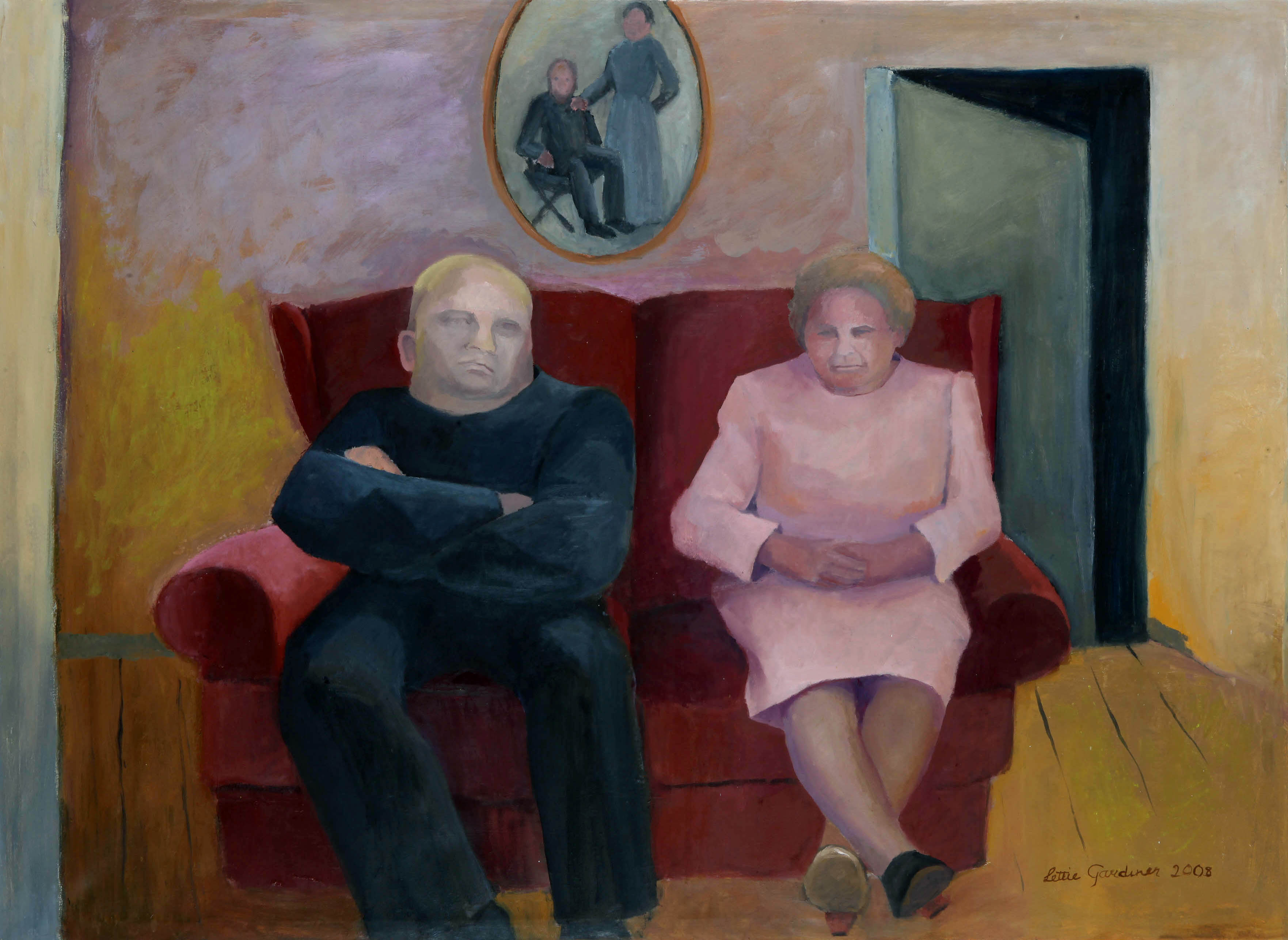 Mother And Son (oil - 120x90cm) 