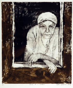 Woman At A Window by Lettie Gardiner 2007